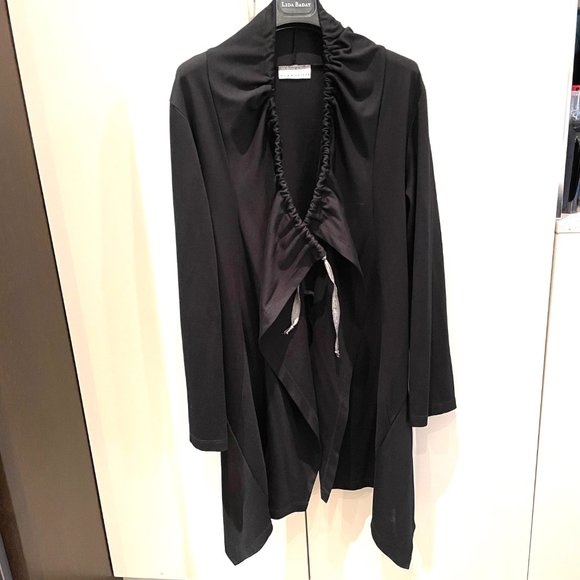 Bryn Walker Black Kai Jacket Cardigan - Size Large/XL - Picture 4 of 10